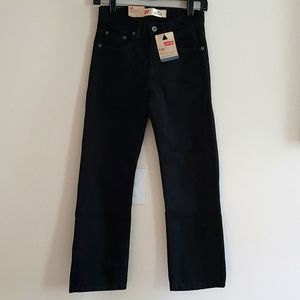 BNWT Boys Black Levi's 550 size 11